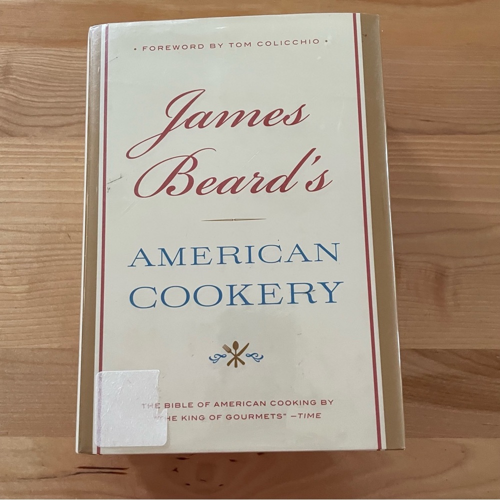 James Beards American Cookery 877 pages published by Little Brown and Company